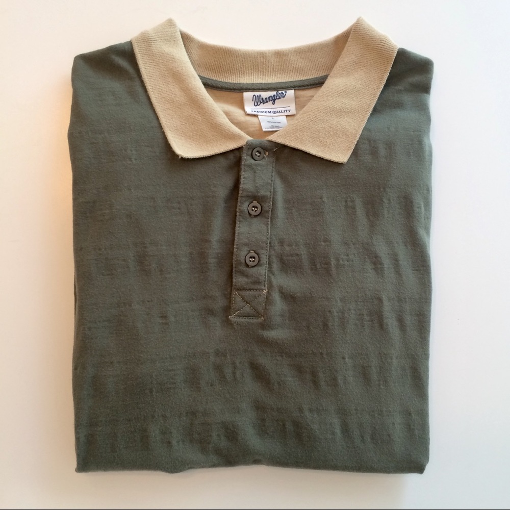 Wrangler Men’s Polo Shirt - Size Large